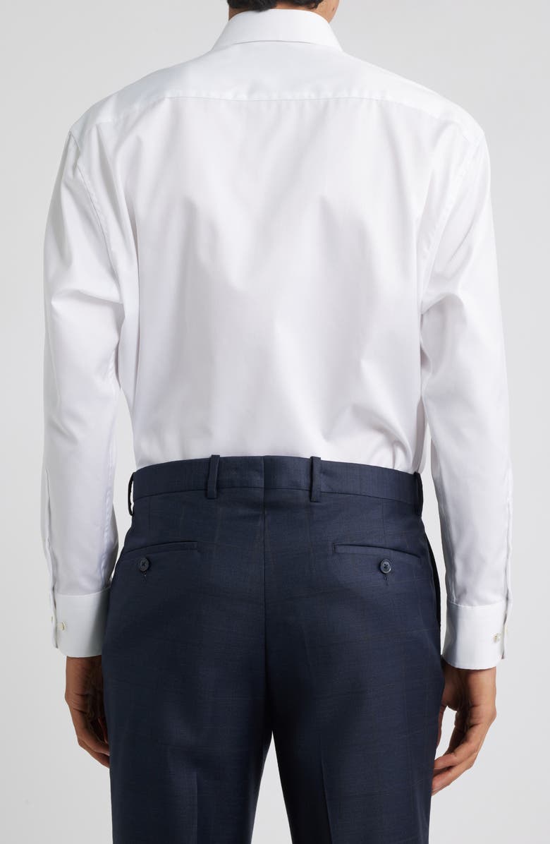 1863 by Eterna Luxury Comfort Slim Fit Non-Iron Dress Shirt, Alternate, color, White