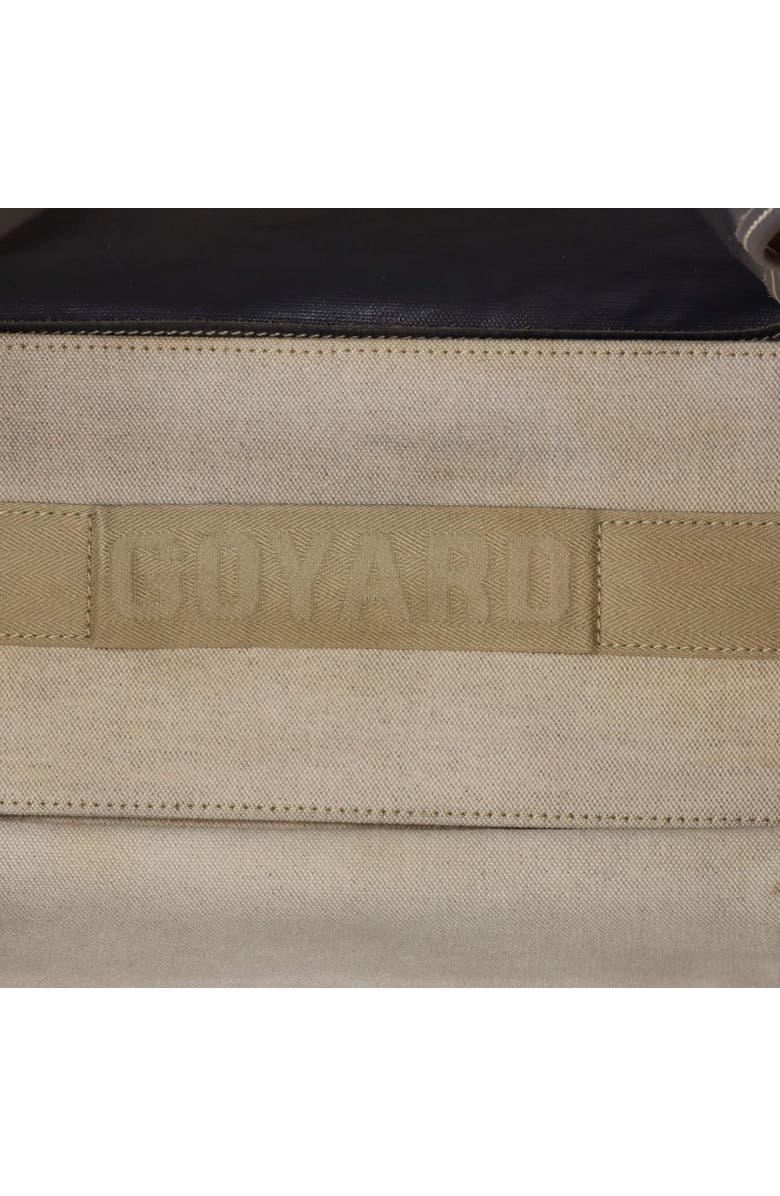 Pre-Owned Goyard Bellechasse Bag Coated Canvas PM, Alternate, color, Gray