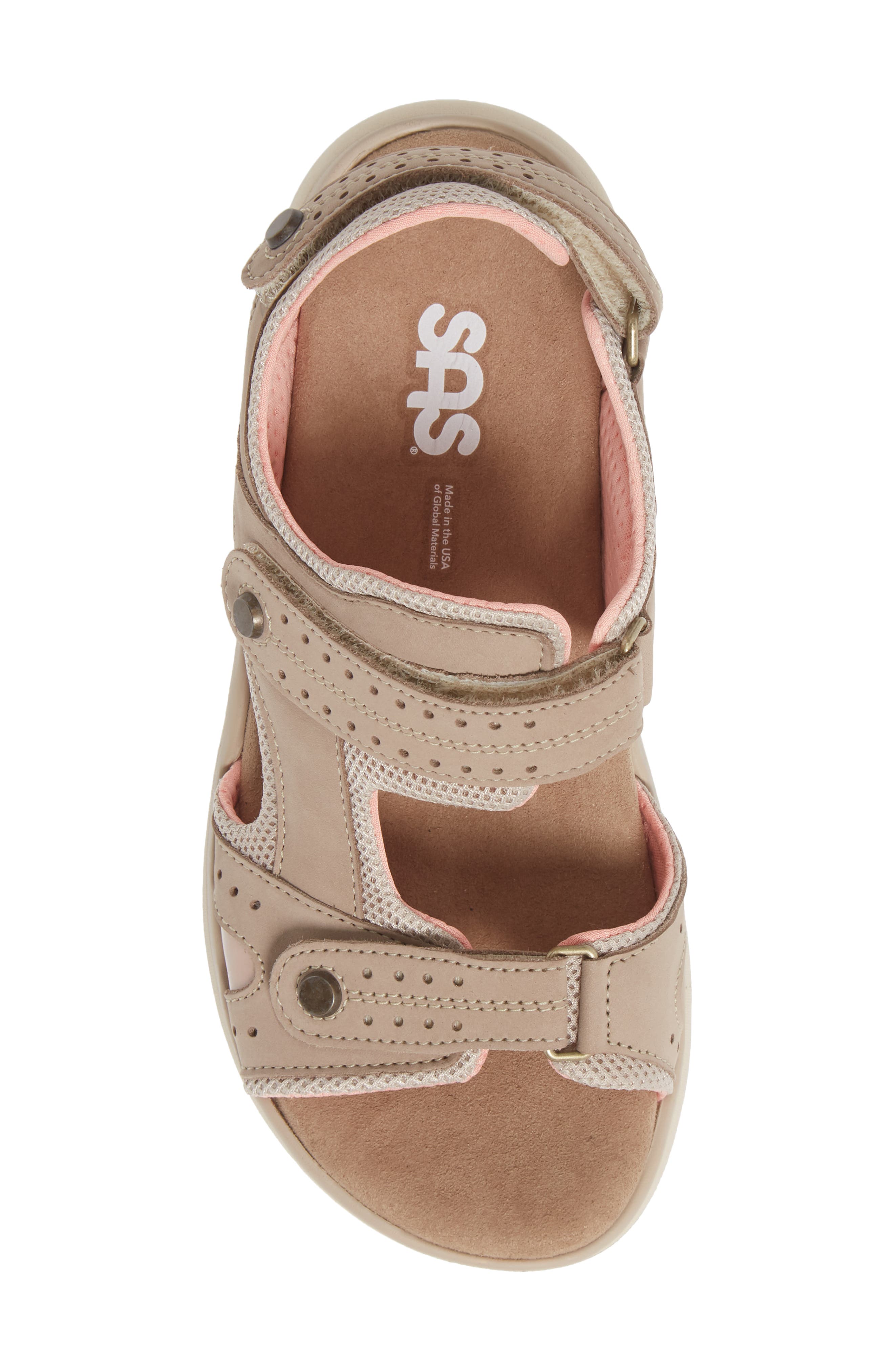 Embark Sandal, Alternate, color, TAUPE LEATHER
