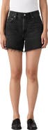 Levi's Ribcage High Waist Cutoff Denim Shorts