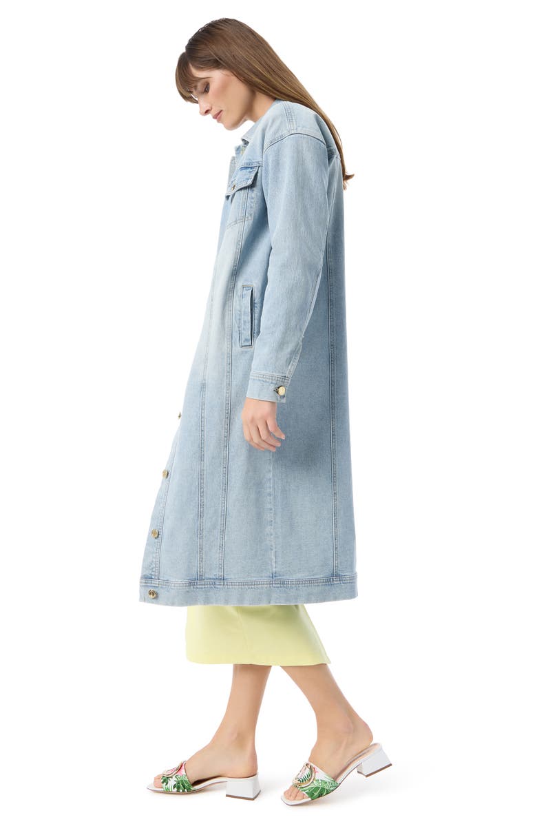 DO by Dee Ocleppo Audry Midi Denim Duster, Alternate, color, Tokyo Wash