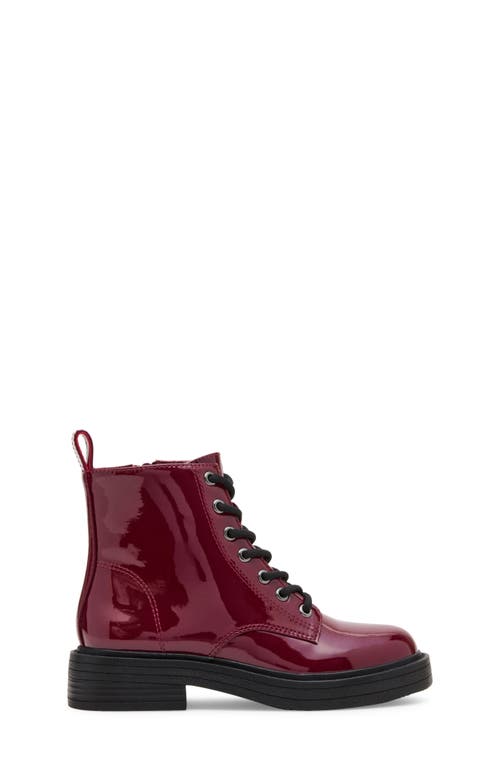 Steve Madden Kids' Jpose Combat Boot In Animal Print
