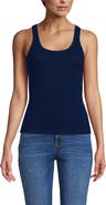 Lands' End Micro Rib Go-To Layering Tank