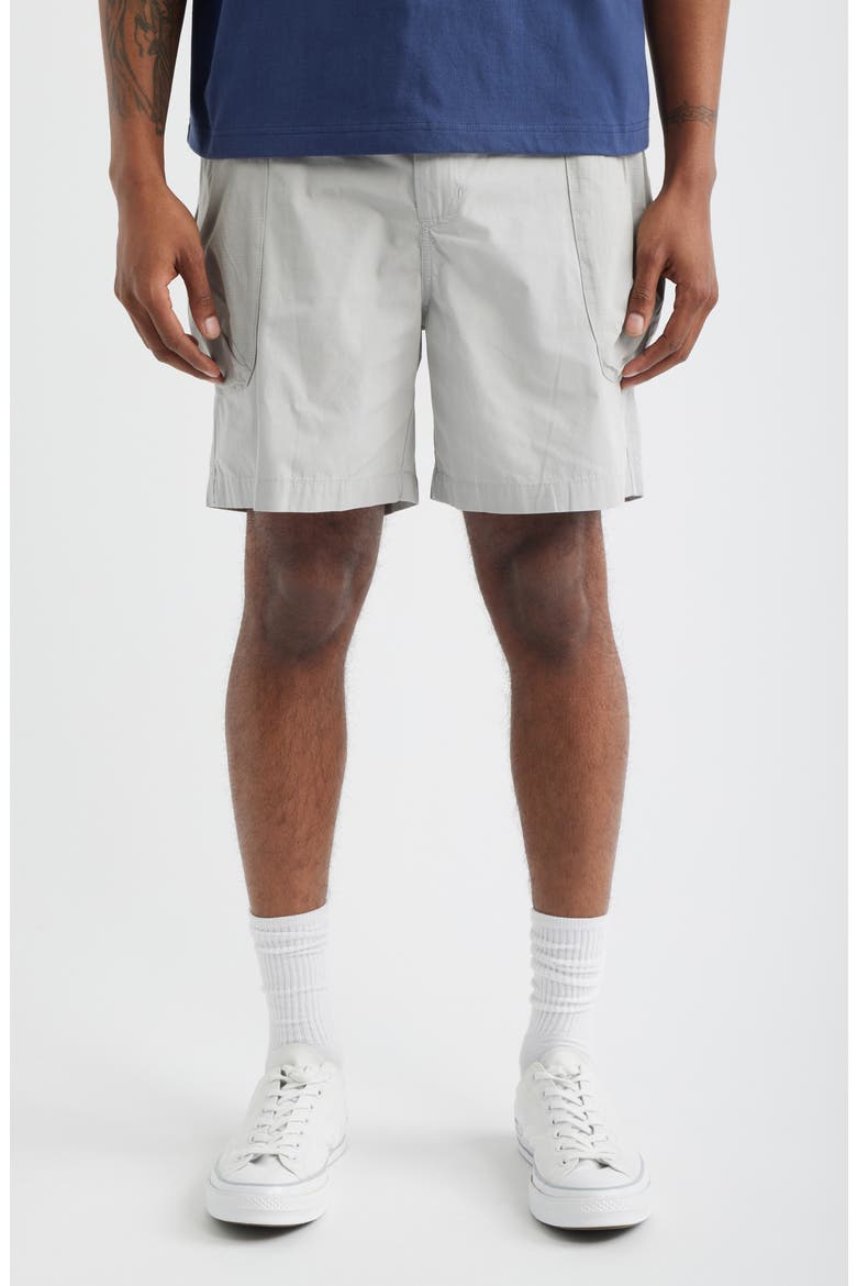 Gardener Cargo Shorts, Main, color, SILVER