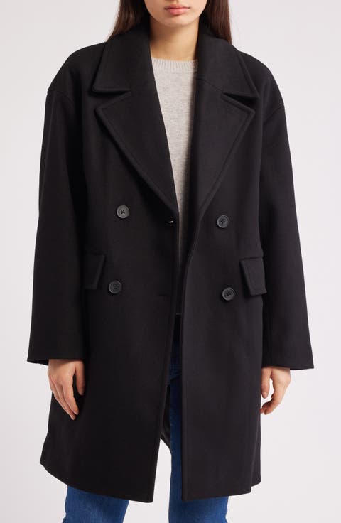 Boxy Double Breasted Coat