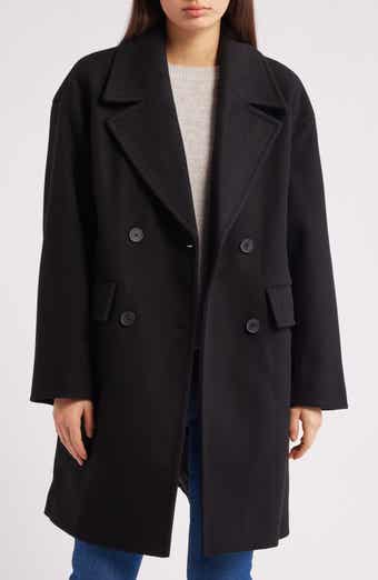 Lucky Brand Boxy Double Breasted Coat