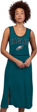 G-III 4HER BY CARL BANKS Women's G-III 4Her by Carl Banks Midnight Green Philadelphia Eagles Center Field Maxi Dress
