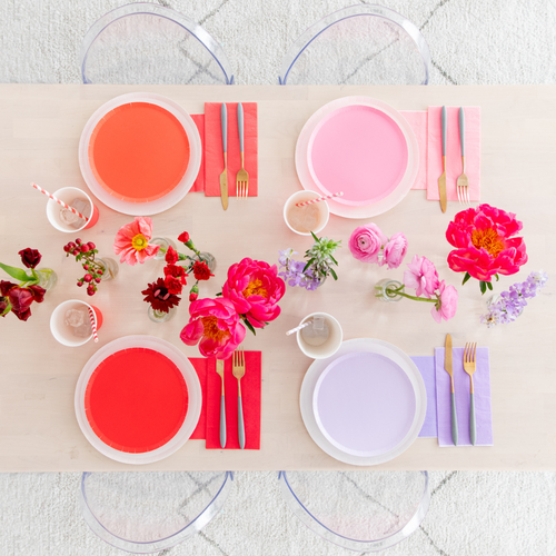 Jollity & Co Shade Collection Guest Napkins In Petal