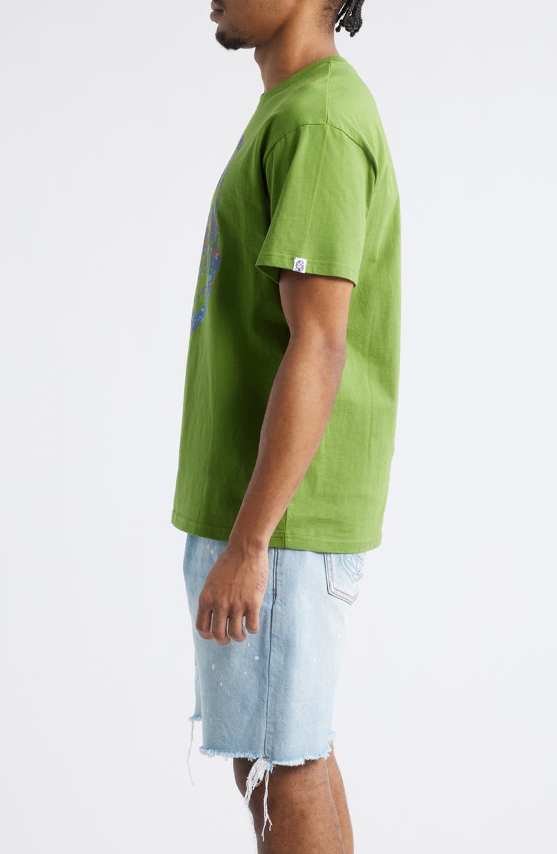 Billionaire Boys Club BB Star Fill Graphic T-Shirt, Alternate, color, Cactus