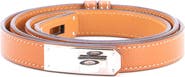Pre-Owned Hermes Kelly Belt Leather Thin