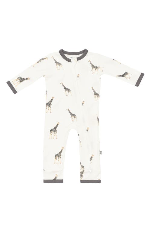 Kyte BABY Zip-Up Romper in Giraffe 