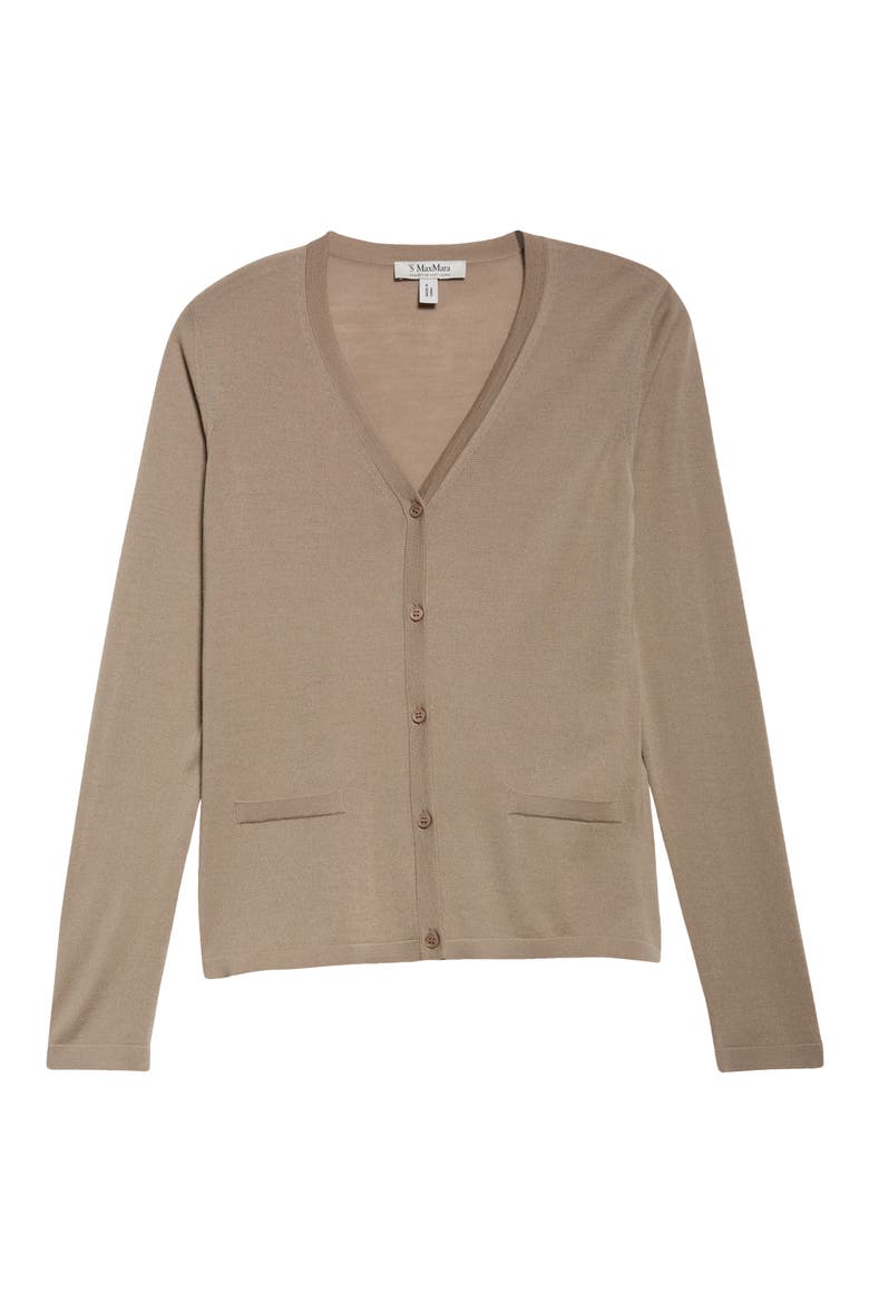 Kenya Virgin Wool Cardigan, Alternate, color, TURTLEDOVE