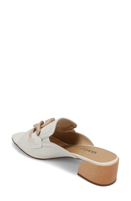 Vaneli Cannia Block Heel Sandal In White