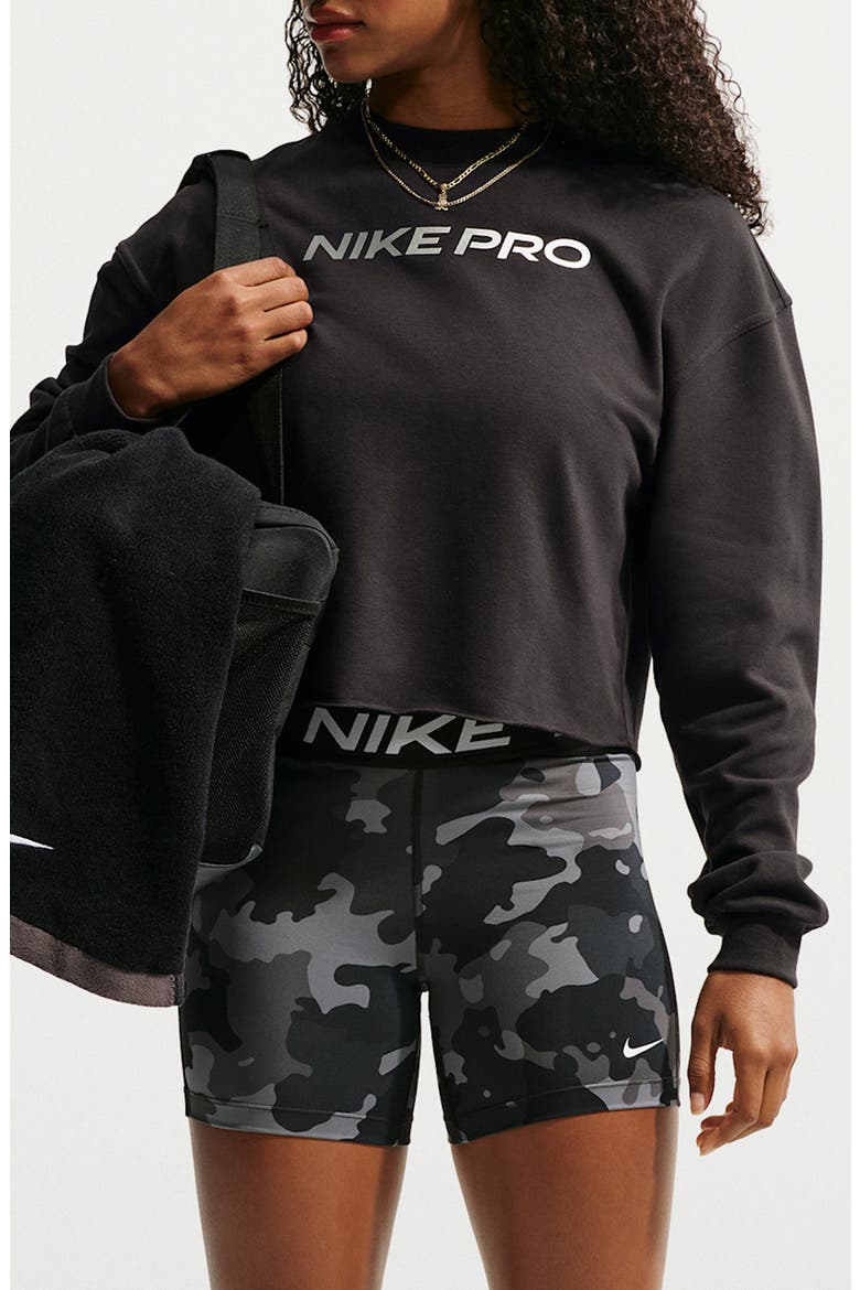 Long Sleeve Performance Top, Main, color, BLACK/ WHITE