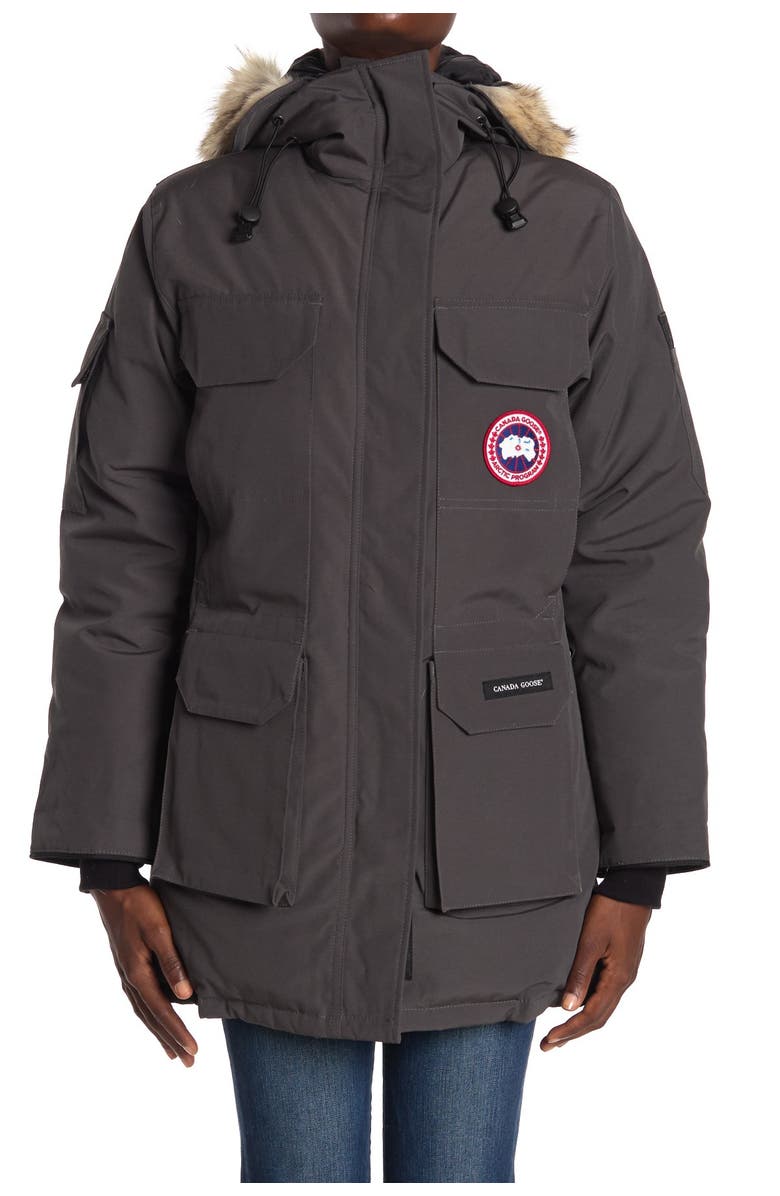 Canada Goose 'Expedition' Relaxed Fit Down Parka with Genuine Coyote Fur, Alternate, color,
