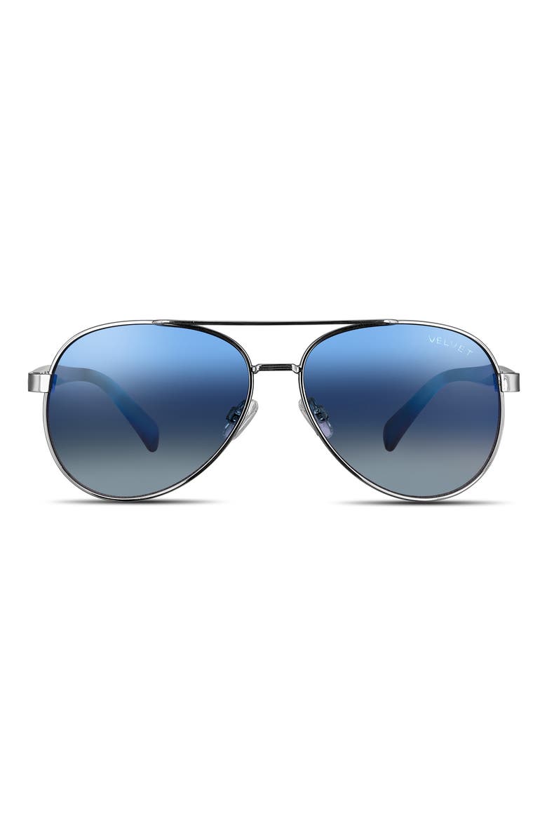 Bonnie Sunglasses, Main, color, Silver Blue