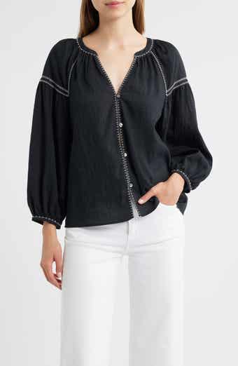 Vasia Embroidered Top