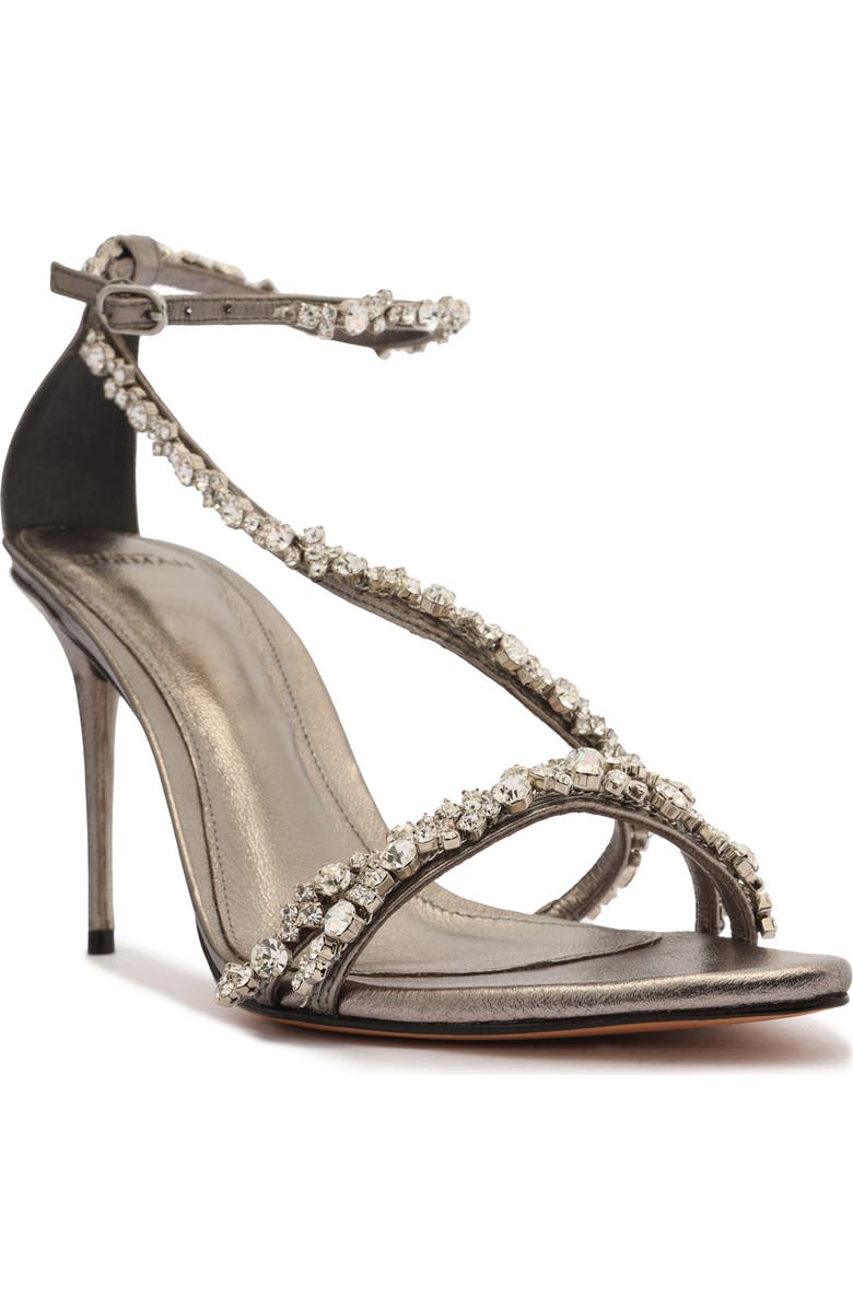 Alexandre Birman Demi Crystal Embellished Sandal, Main, color,