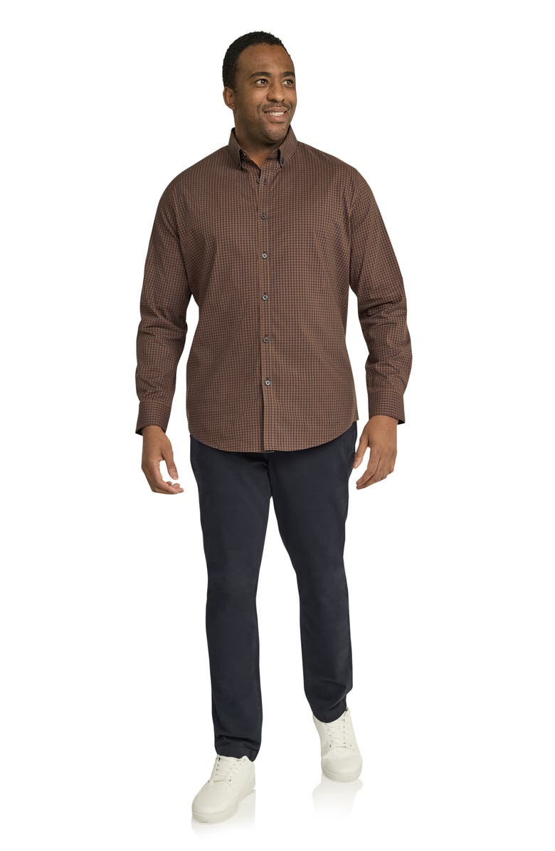 Johnny Bigg Montreal Check Stretch Cotton Button-Down Shirt, Alternate, color,