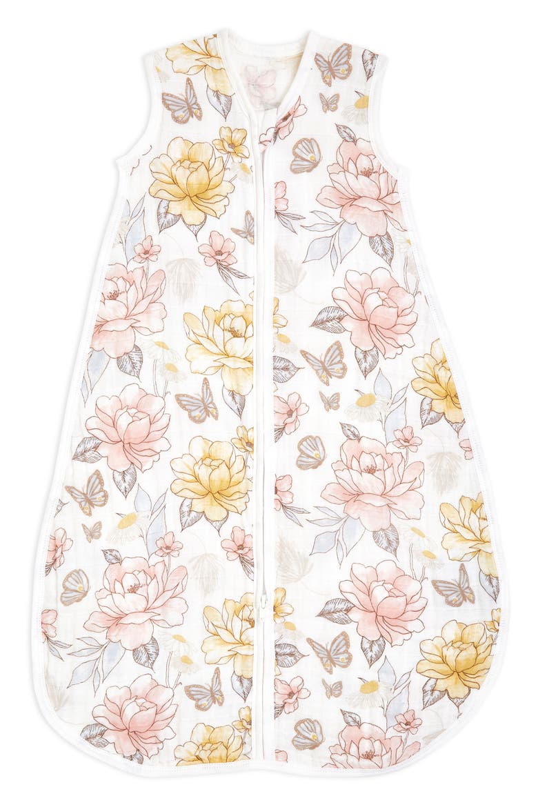 Organic Cotton Muslin Wearable Blanket, Main, color, EARTHLY