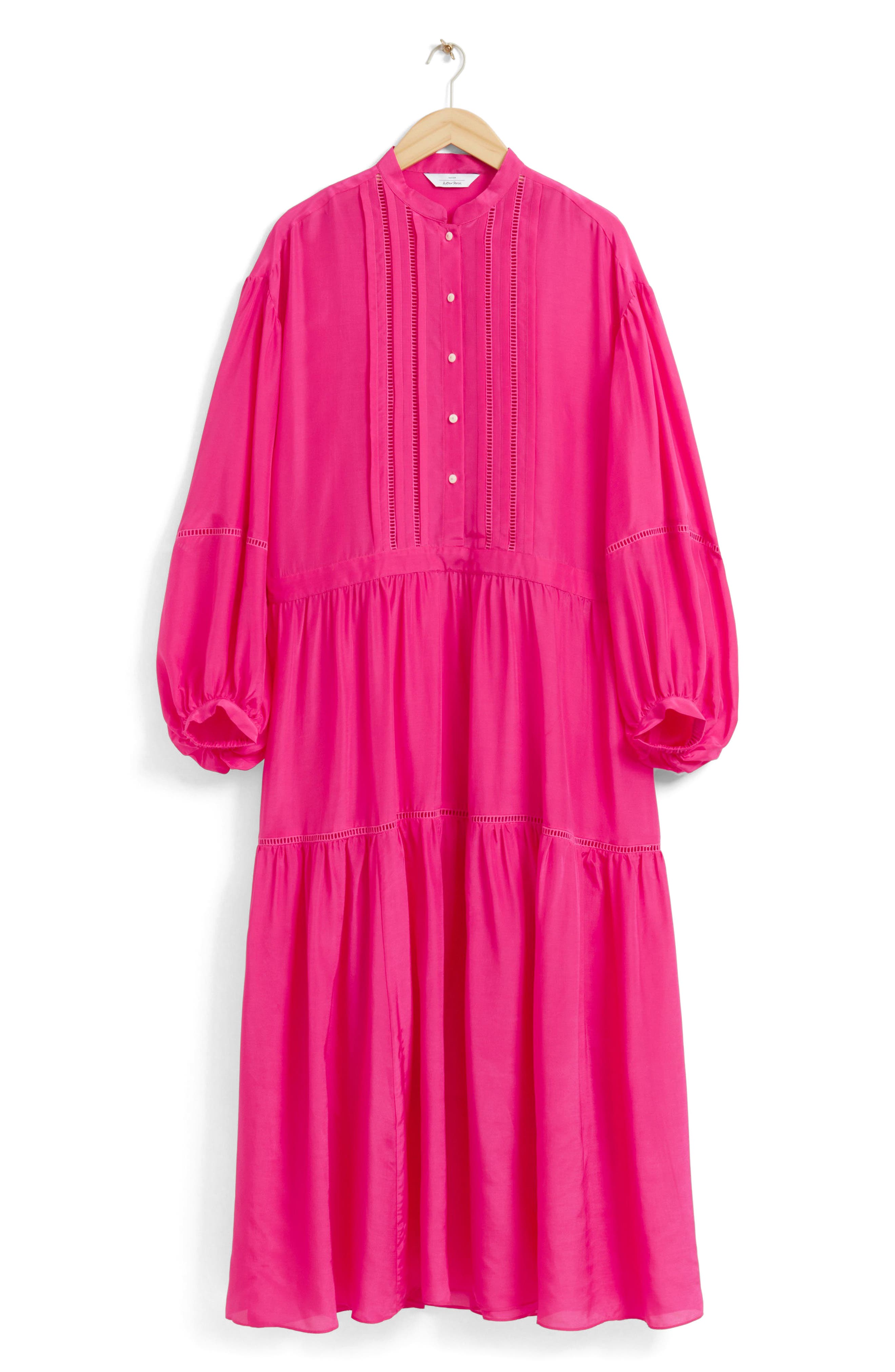 & Other Stories Balloon Sleeve Maxi Dress