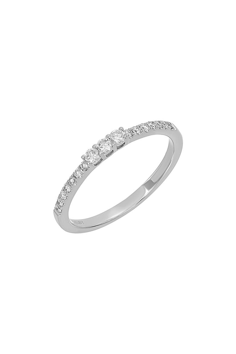 Liora Diamond Stacking Ring, Main, color, 18K WHITE GOLD