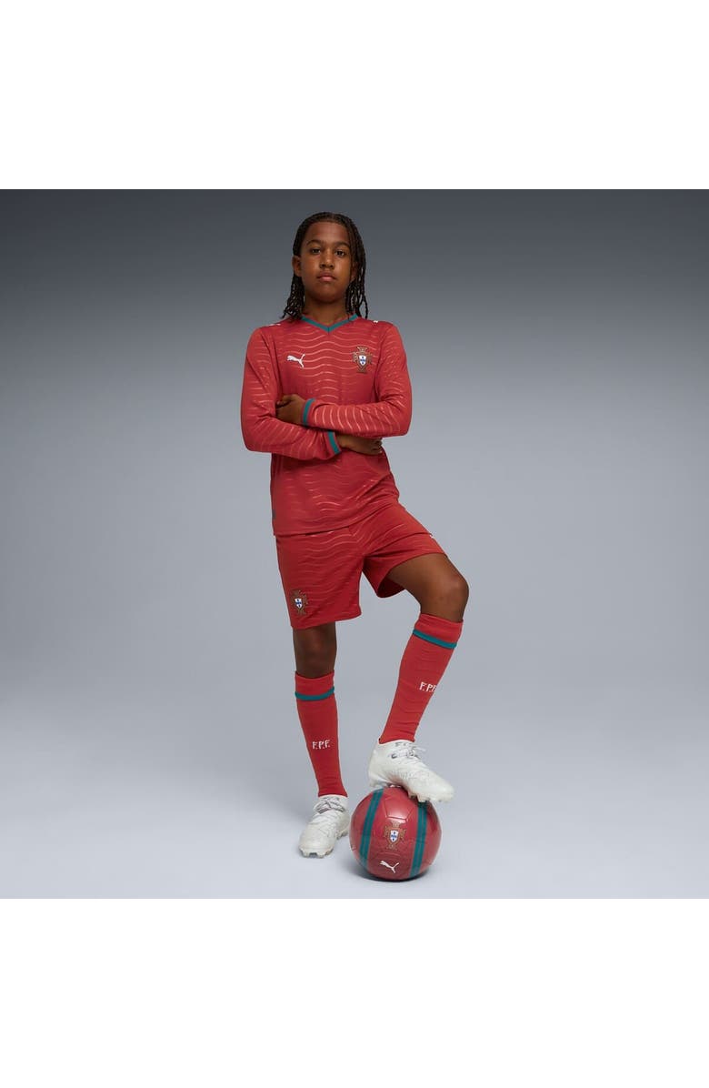 PUMA Youth Puma Red Portugal National Team 2026 Replica Shorts, Alternate, color, Red