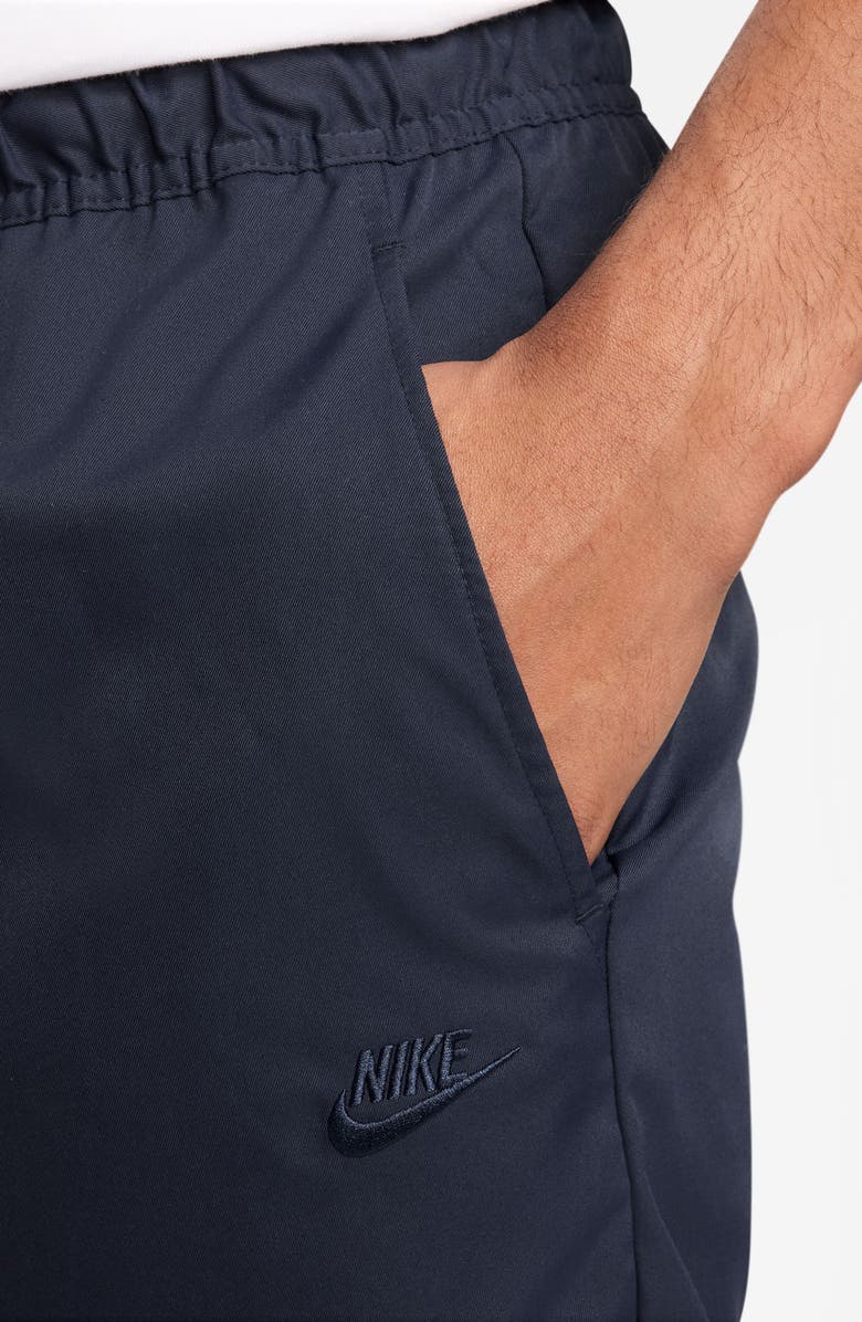 Nike Club Taper Woven Pants, Alternate, color, Obsidian