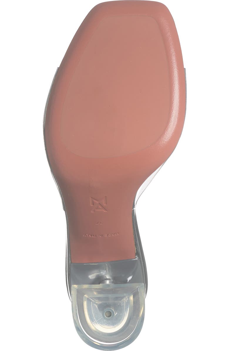 Amina Muaddi Lupita Glass Slide Sandal, Alternate, color,