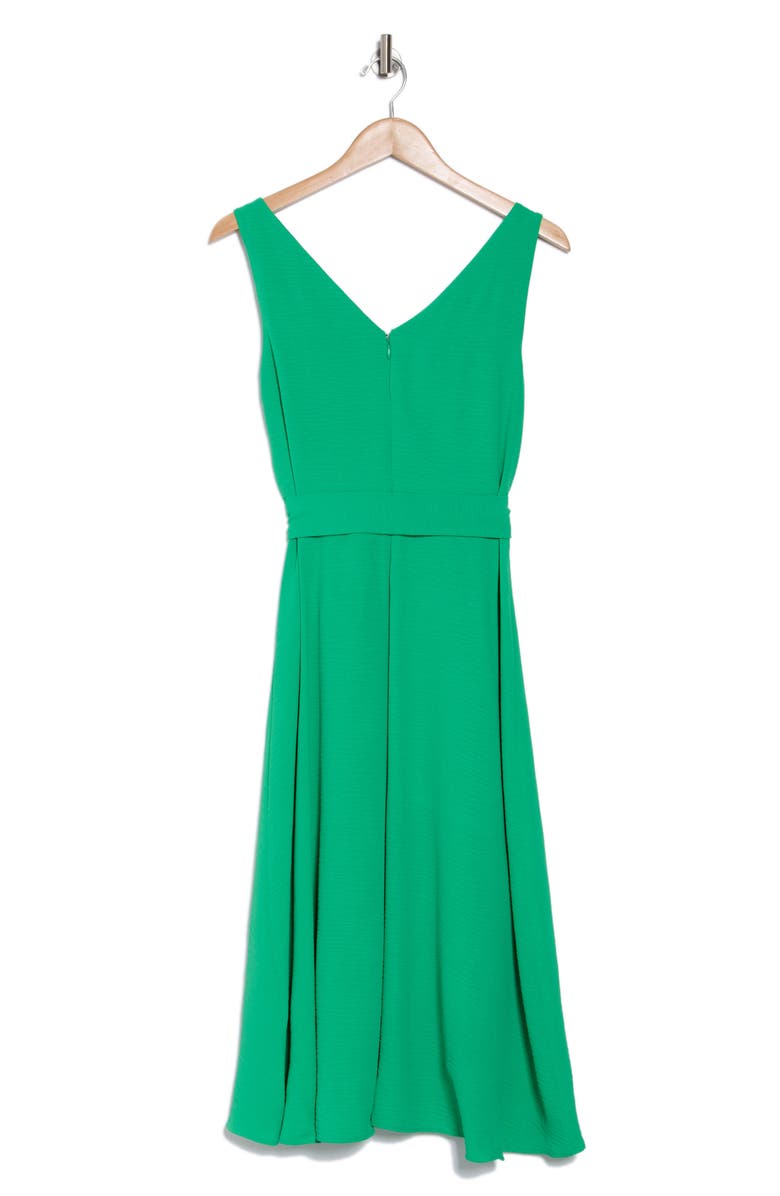 DKNY Faux Wrap Gauze Dress, Alternate, color,