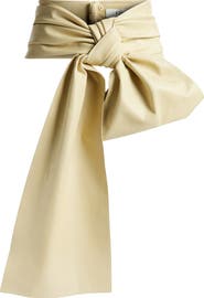 Chloé Bow Leather Belt