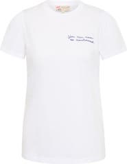 Maison Common Cotton T-Shirt With Embroidery you can never be overdressed
