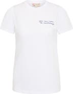 Maison Common Cotton T-Shirt With Embroidery you can never be overdressed