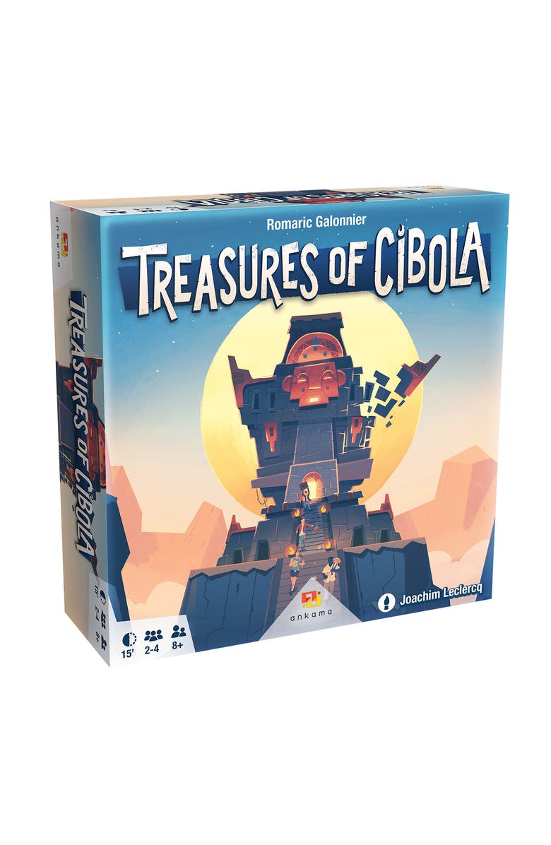 Ankama Treasures Of Cibola Strategy Board Game, Main, color, Multicolored