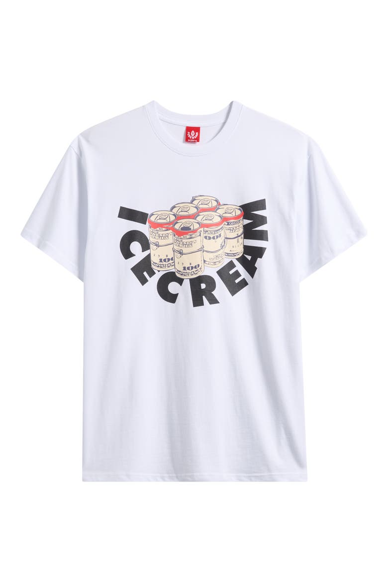 Six Pack Cotton Graphic T-Shirt, Alternate, color, WHITE
