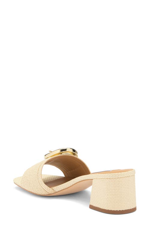 Steve Madden Seacrest Sandal In Nat Raffia