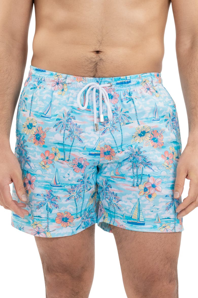 The BVIs - Swim Trunks, Alternate, color, Light Blue
