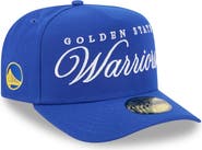 New Era Men's New Era Royal Golden State Warriors 2025 NBA Draft A-Frame 59FIFTY Fitted Hat