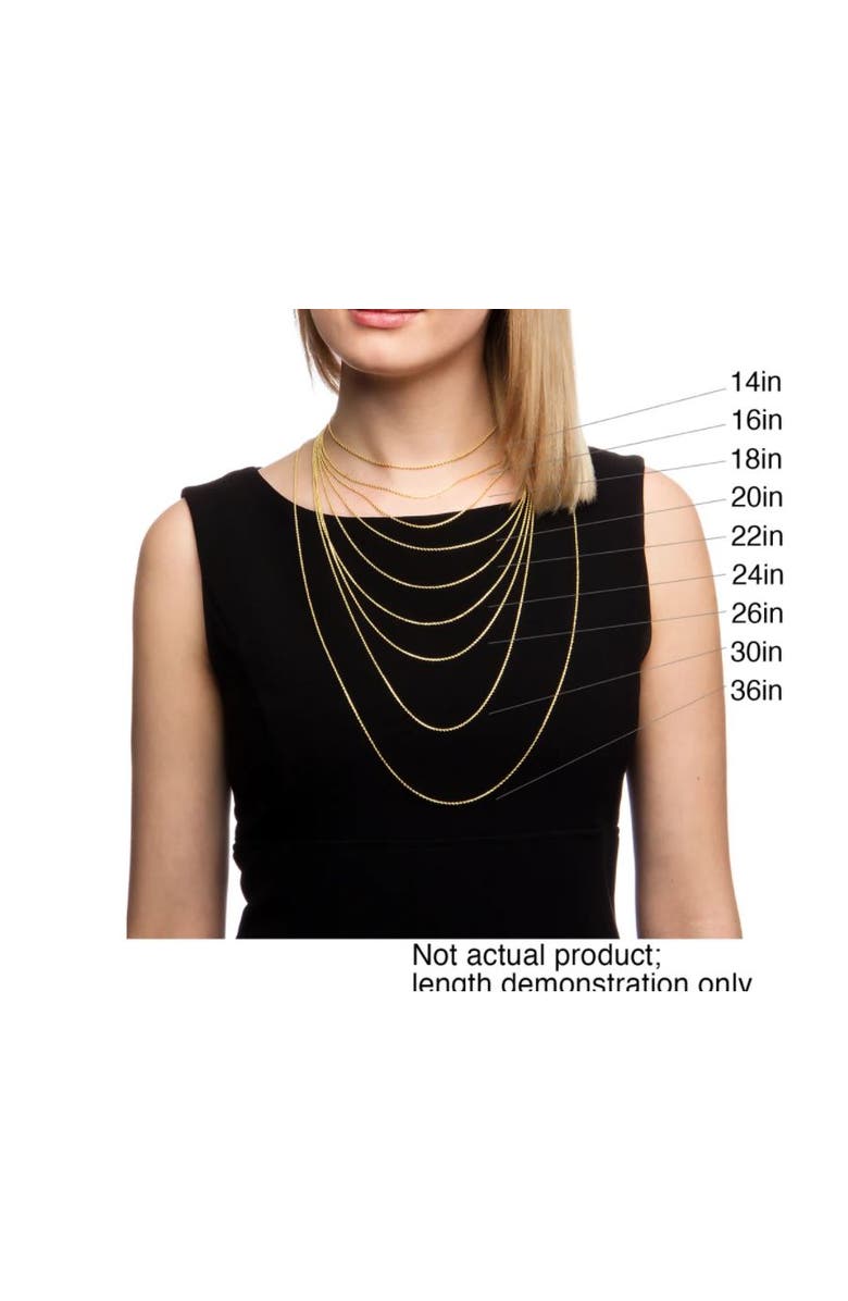 Bliss Diamond 10k Gold Singapore Chain Necklace, Alternate, color, 10K Yellow Gold