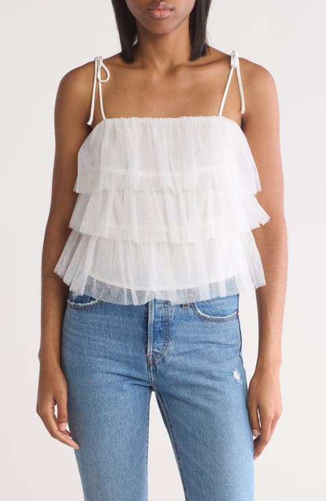 Tulle Tiered Cami