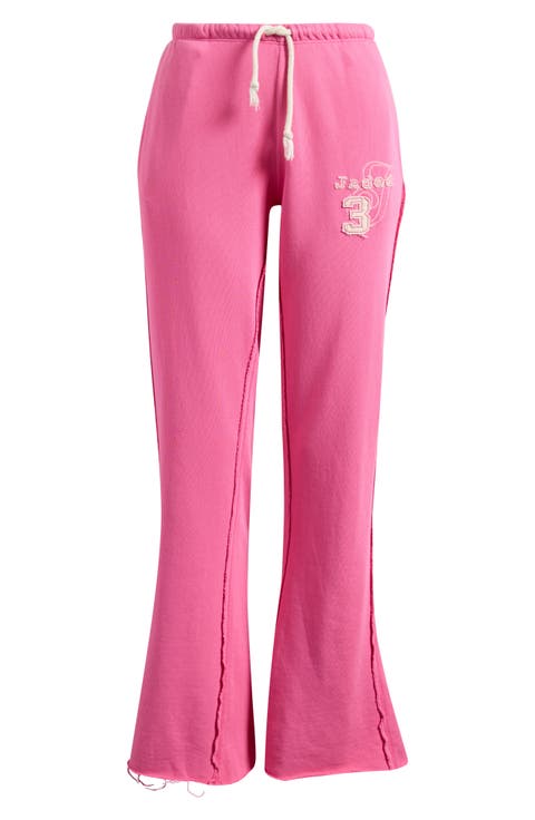 Cleo Cotton Fleece Drawstring Pants