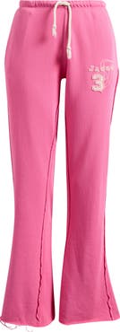 JADED LONDON Cleo Cotton Fleece Drawstring Pants