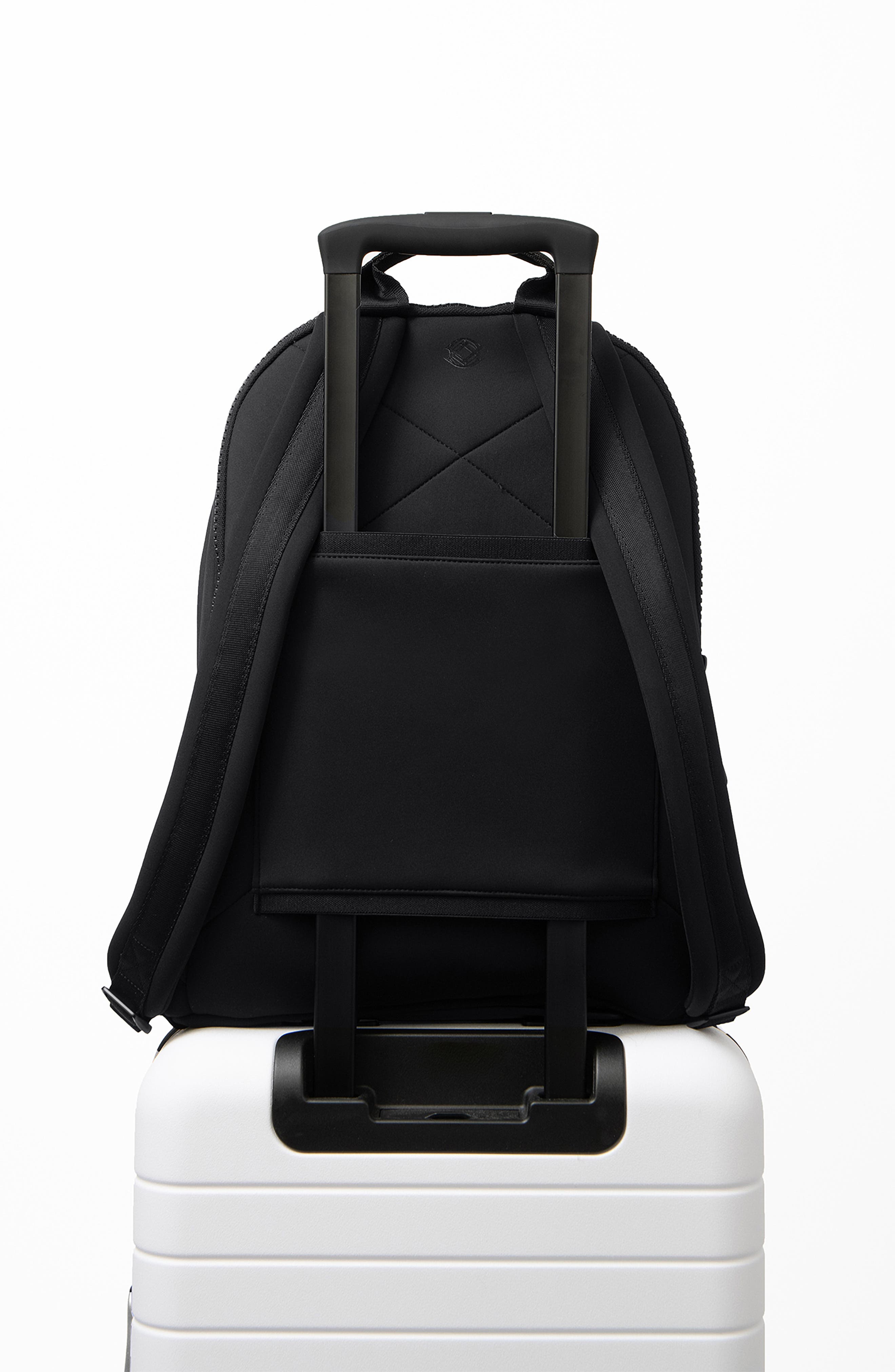 Dagne Dover Dakota Large Neoprene Backpack, Alternate, color, Onyx
