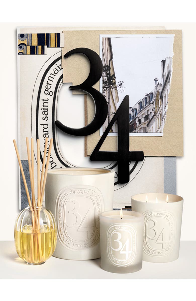 Diptyque 34 Boulevard Saint Germain Scented Candle, Alternate, color,