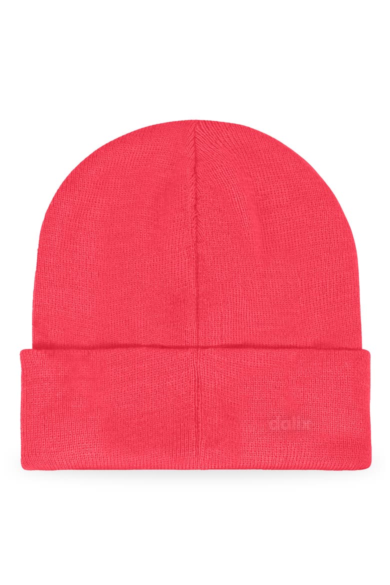 Martini Beanie Cap, Alternate, color, Neon Pink