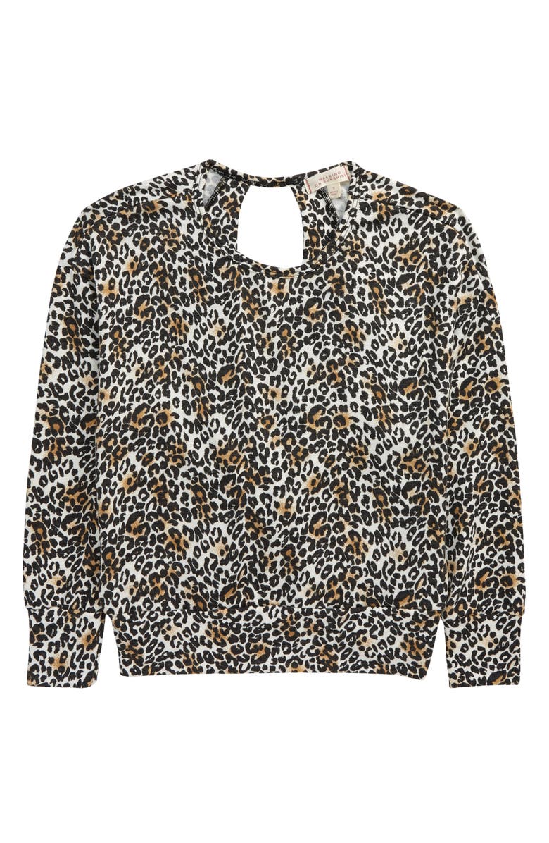 Walking on Sunshine Kids' Twist Back Pullover, Main, color,