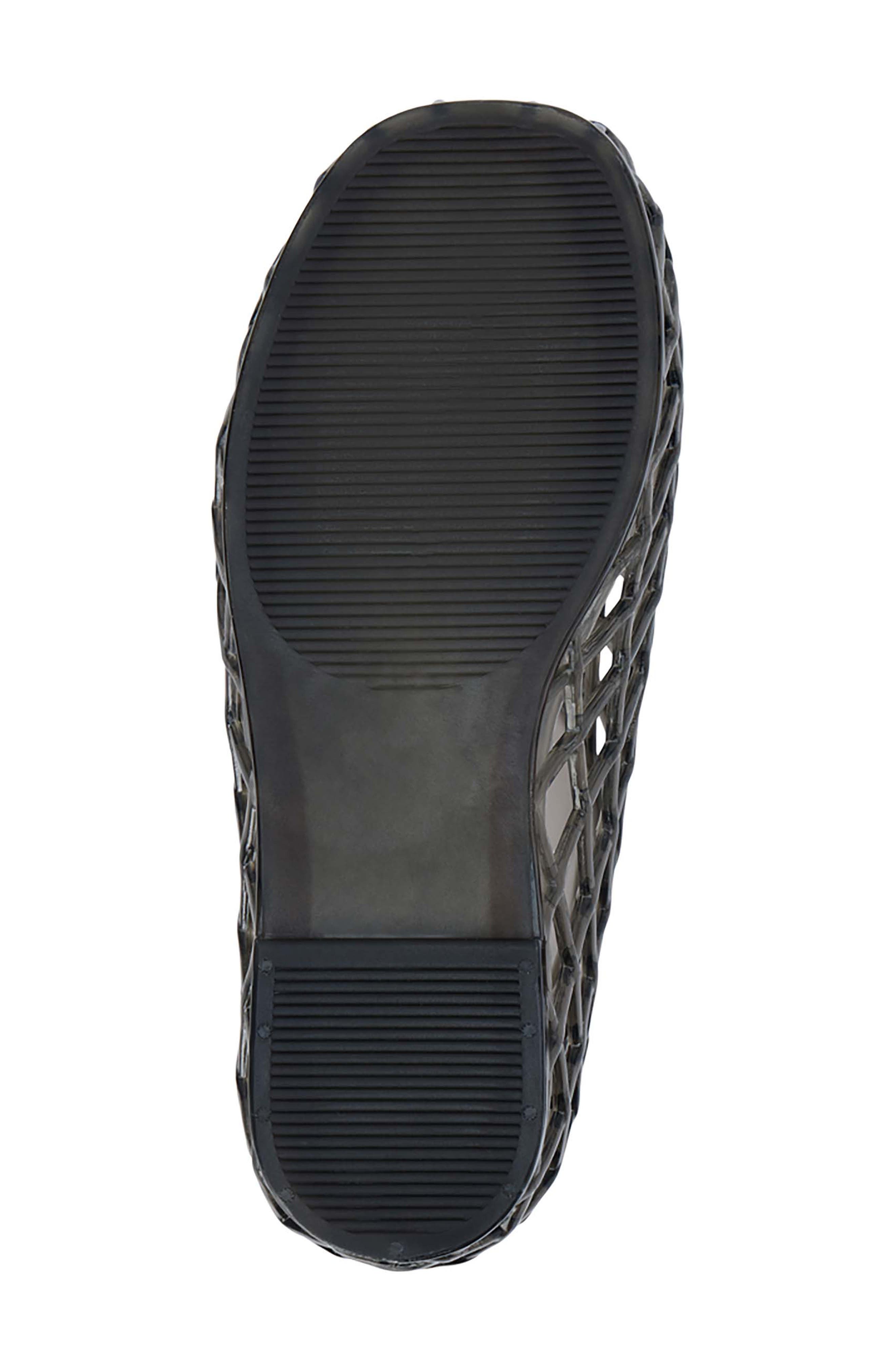 Coconuts by Matisse Marlow Jelly Ballet Flat, Alternate, color, Black