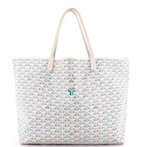 Saint Louis Tote Claire Voie Coated Canvas GM