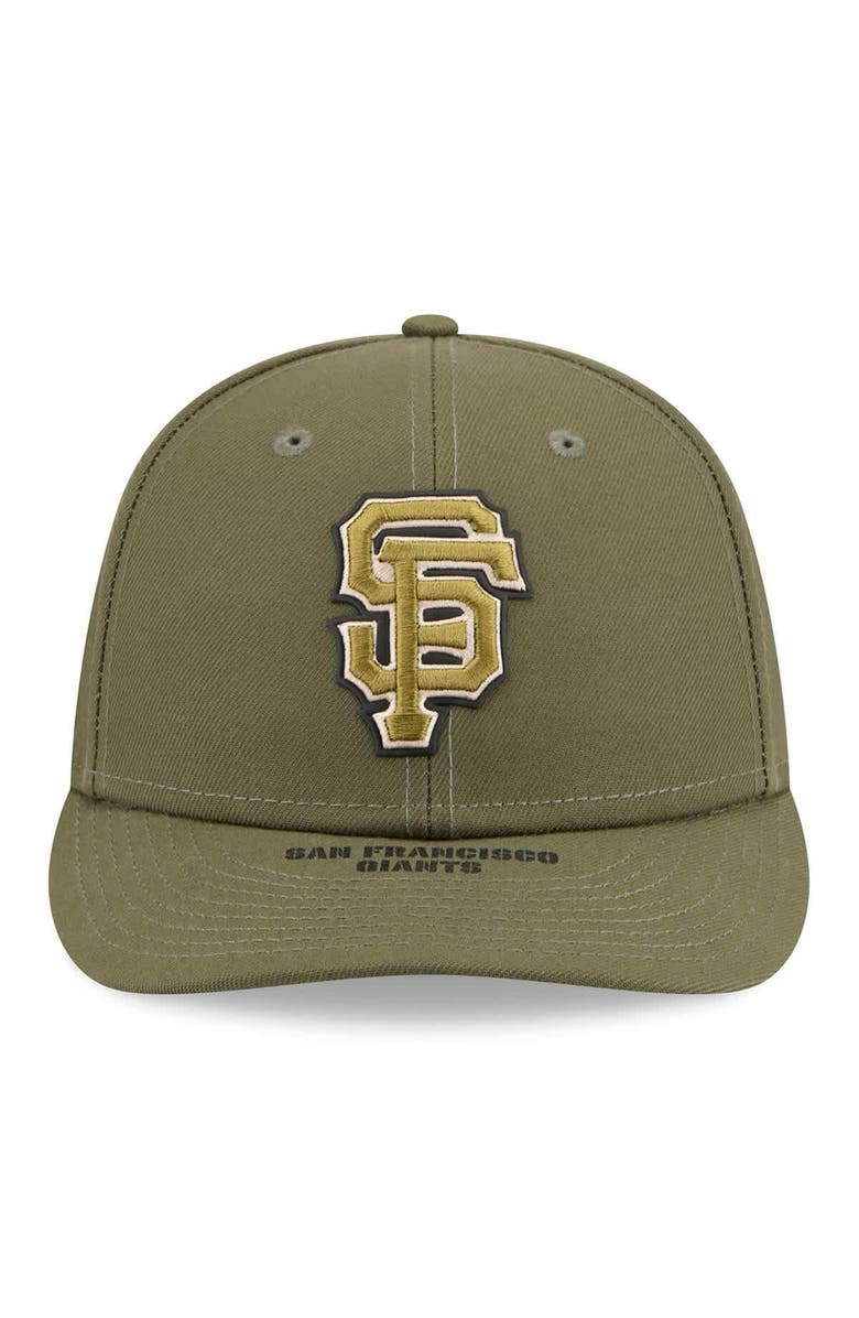 New Era Men's New Era  Olive San Francisco Giants 2026 Armed Forces Day Low Profile 59FIFTY Fitted Hat, Alternate, color, Olive