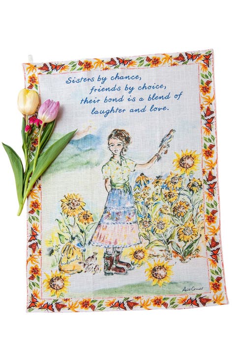 Sister's Poem Tea Towel